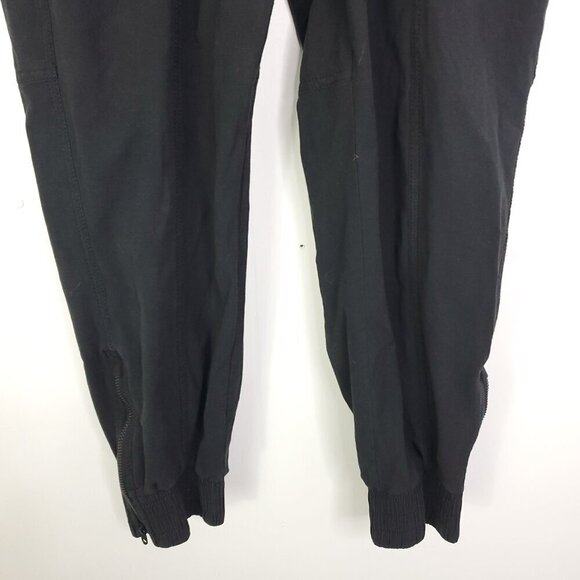 Calia Joggers Womens Small Pull On Stretchy Waist Zip Ankle Faded Black Gray - Picture 3 of 10